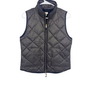 J.crew lightweight puffer vest size small